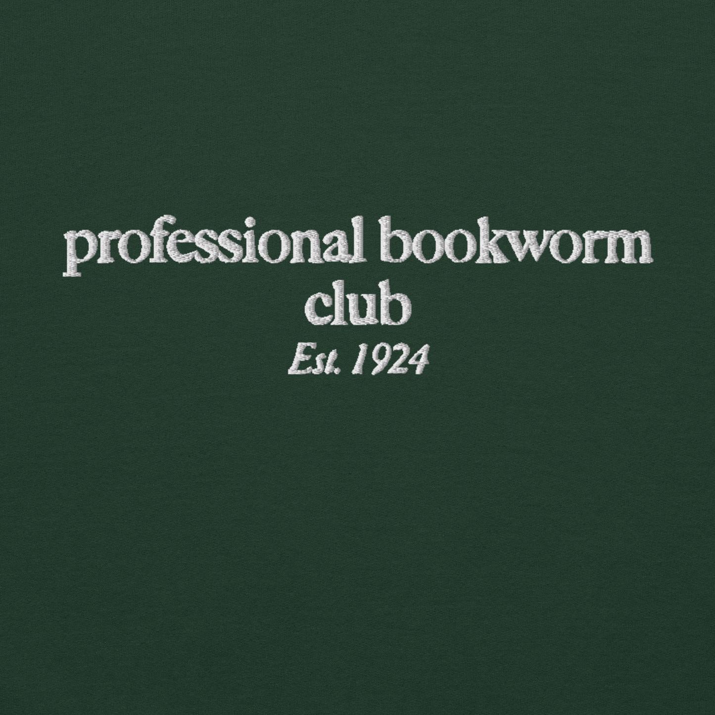 Professional Bookworm Sweatshirt